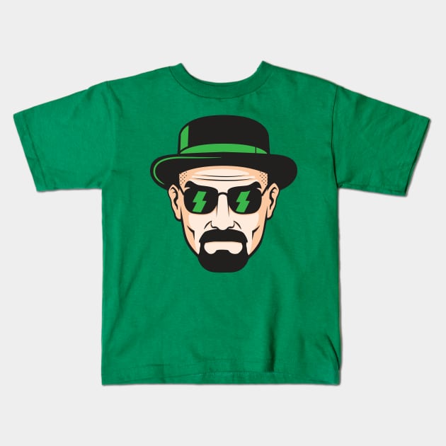 heisenberg Kids T-Shirt by redwane